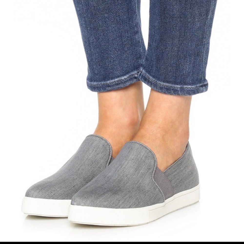🖤 GUC🖤 VINCE Pale Pierce Denim Sneakers